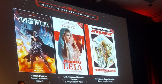 Star Wars: Journey to The Last Jedi, annunciati una nuova mini a fumetti e tre romanzi