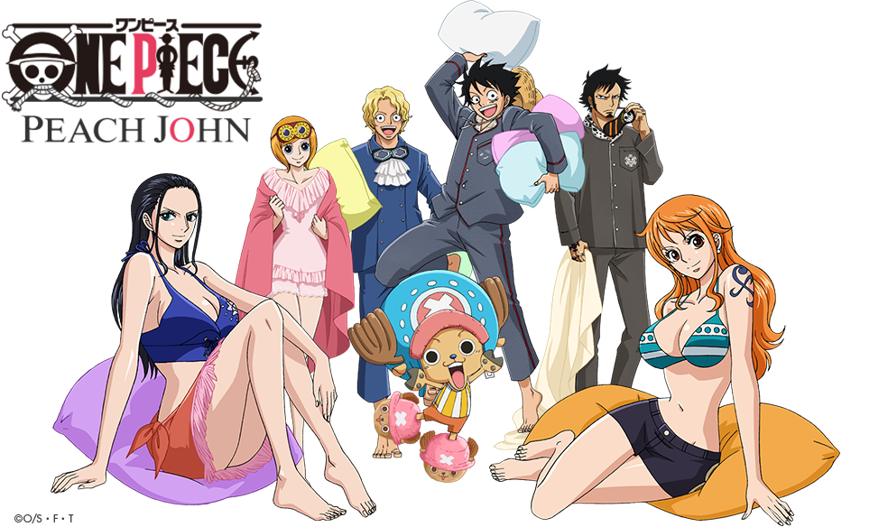 Debutta la linea di bikini e lingerie ispirata ai personaggi di One Piece