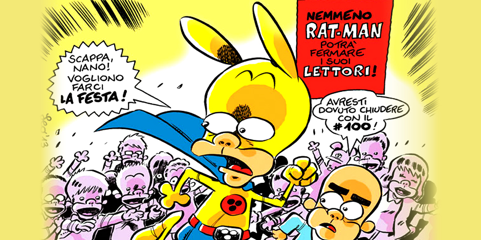 Leo Ortolani: l'ultimo numero di Rat-Man avrà il doppio delle pagine