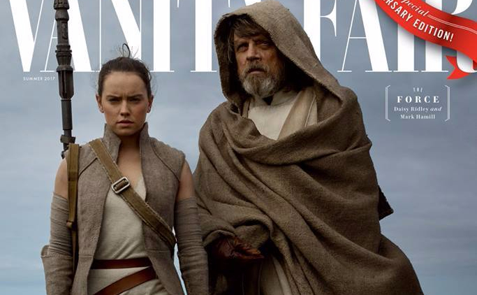 Star Wars: finalmente svelato Luke Skywalker nella cover di Vanity Fair