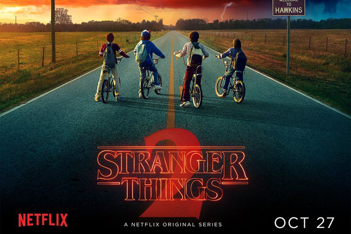 stranger things locandina