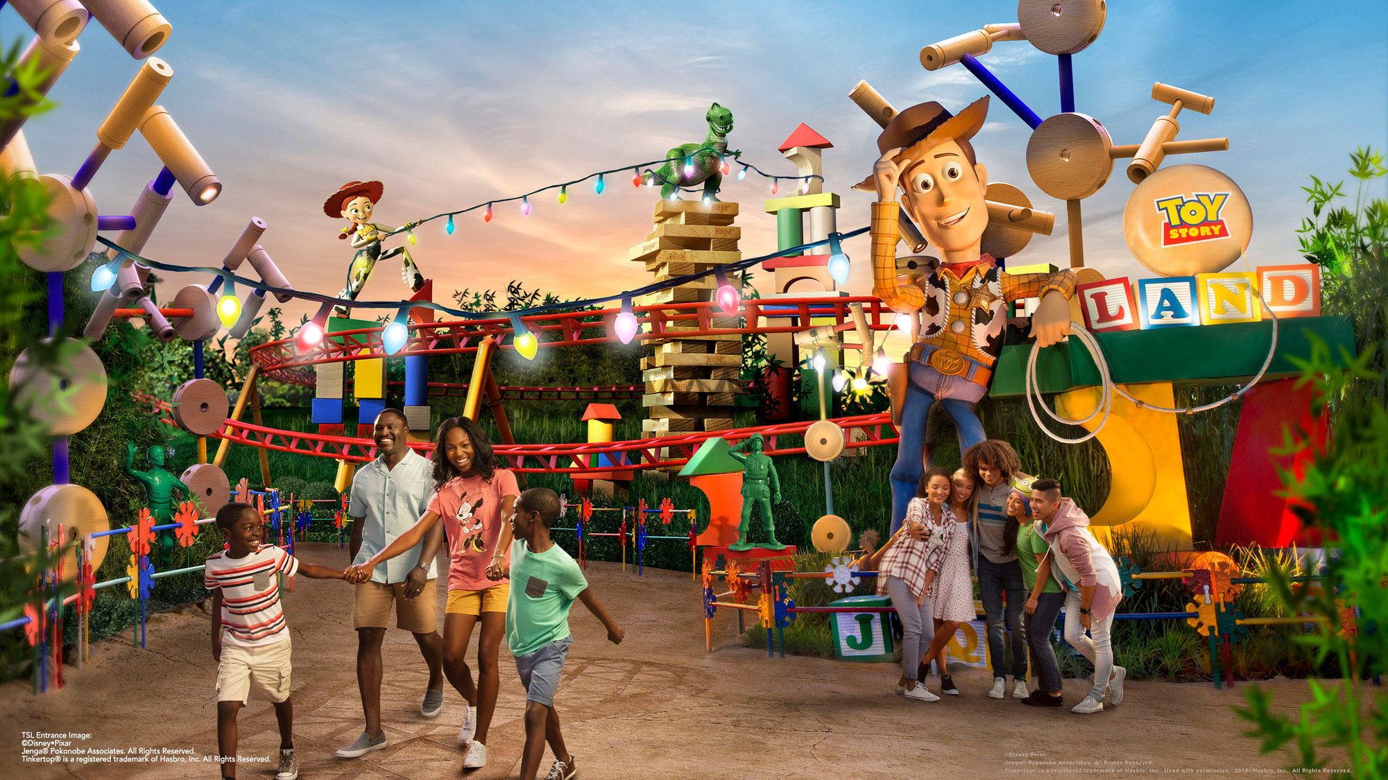 Toy Story Land - Ecco il parco dedicato alla saga Pixar