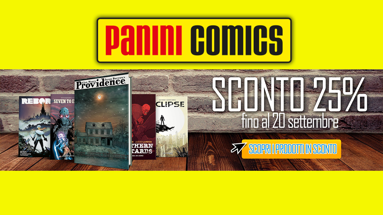 Panini Comics - Ecco i volumi in promozione con il 25% di sconto