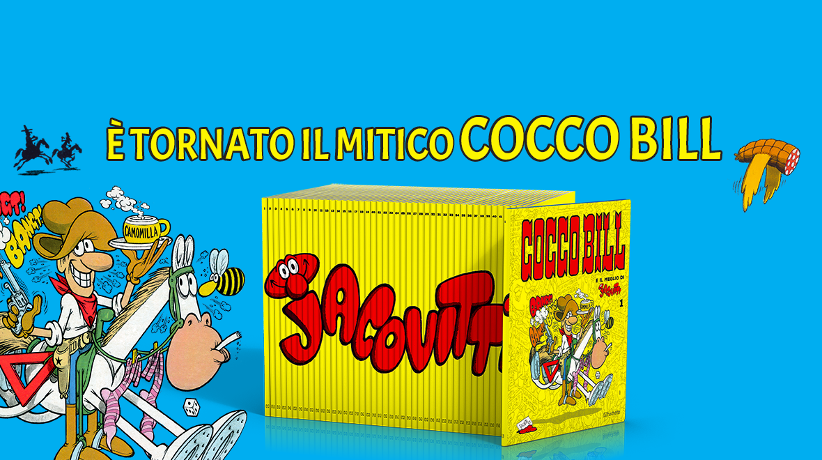 Hachette lancia "Cocco Bill e il meglio di Jacovitti"