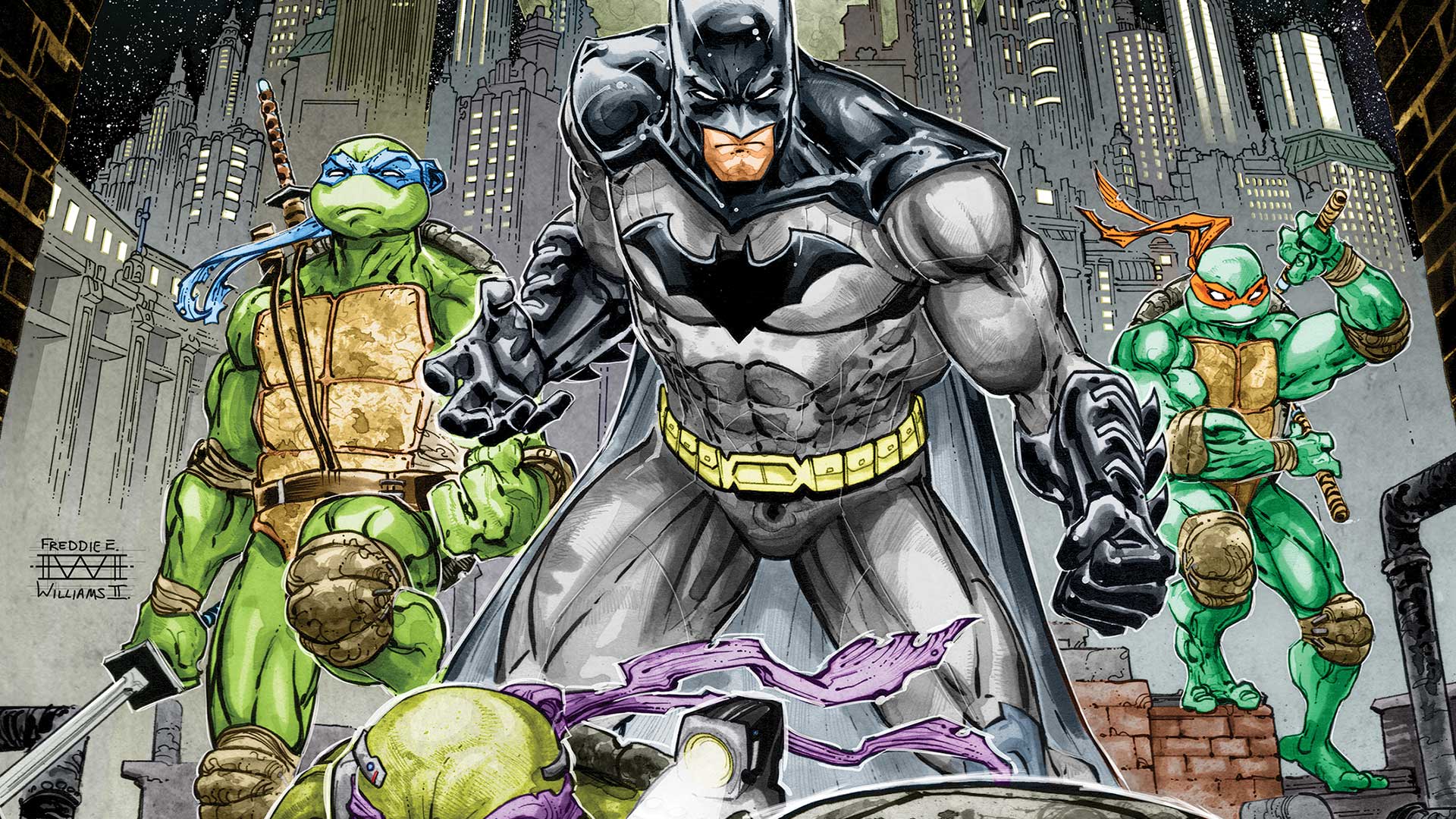 Batman/Tartarughe Ninja: il (folle) crossover diventerà un film animato