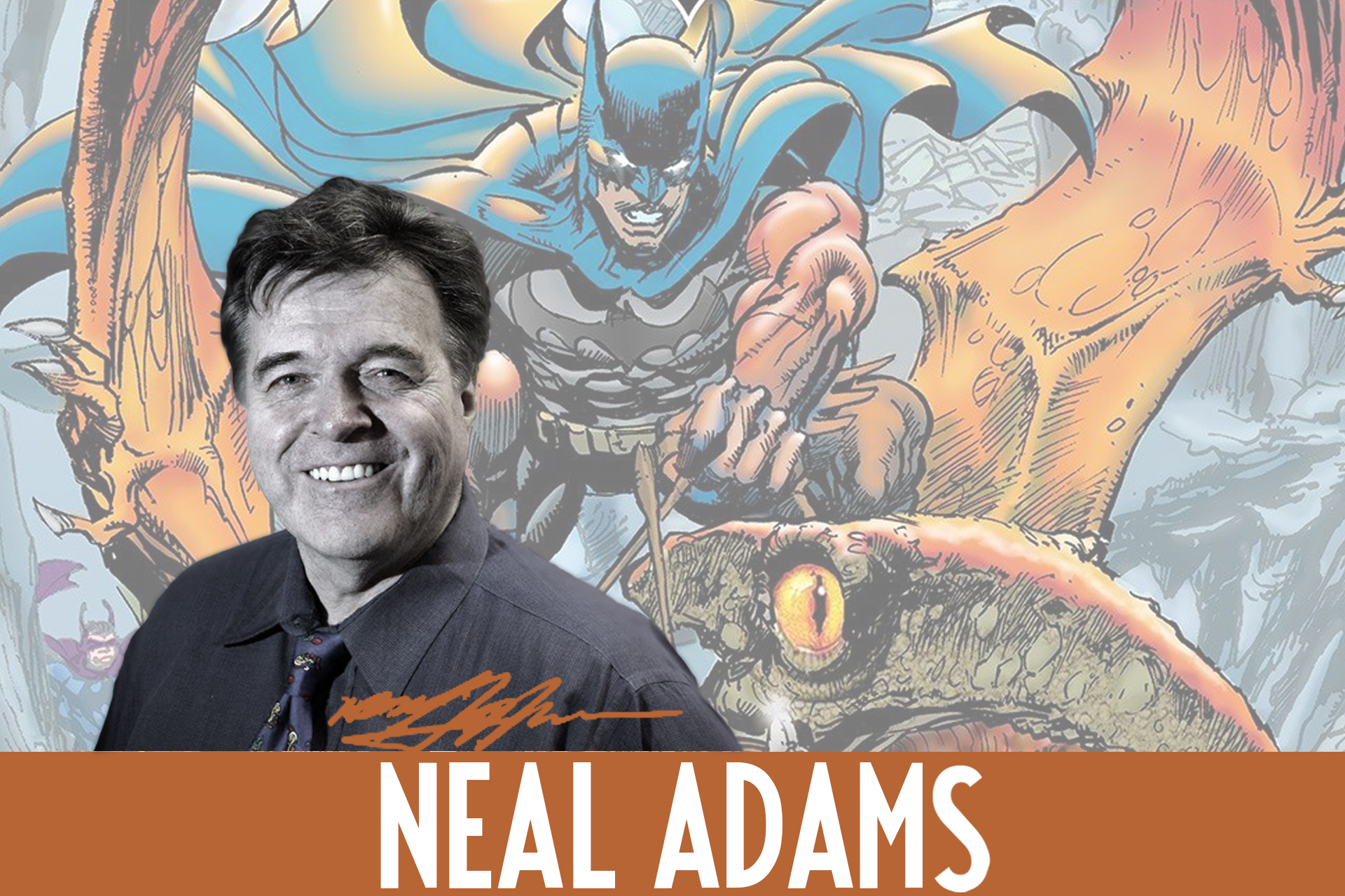Neal Adams sarà l'ospite d'onore di Etna Comics