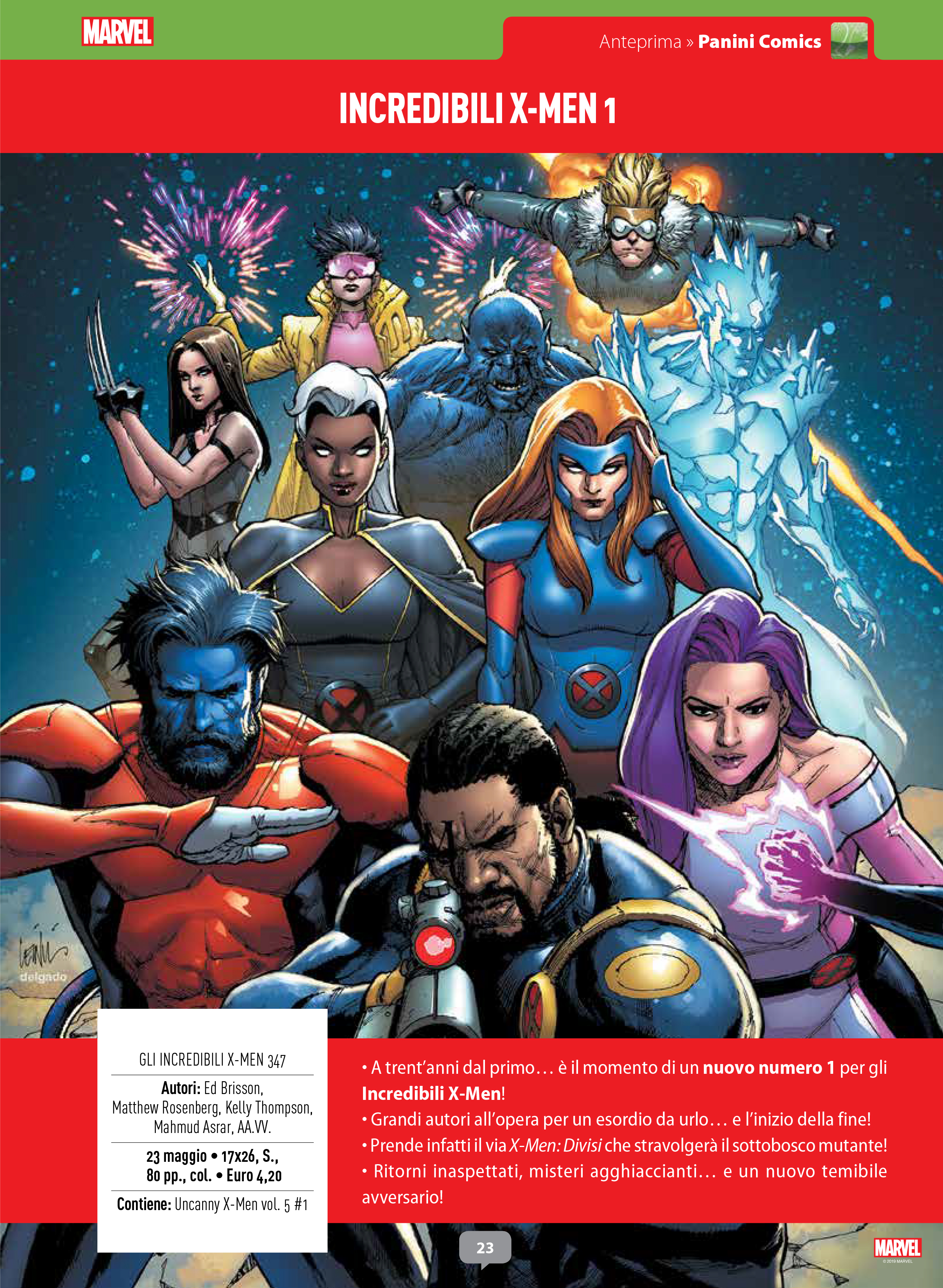 gli incredibili x-men 1