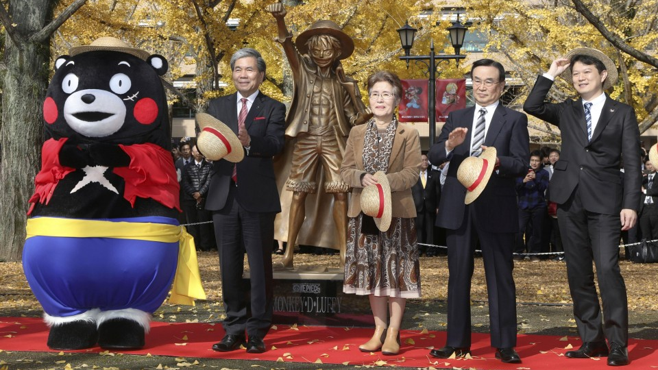 One Piece – A Kumamoto saranno erette le statue di tutti i Mugiwara