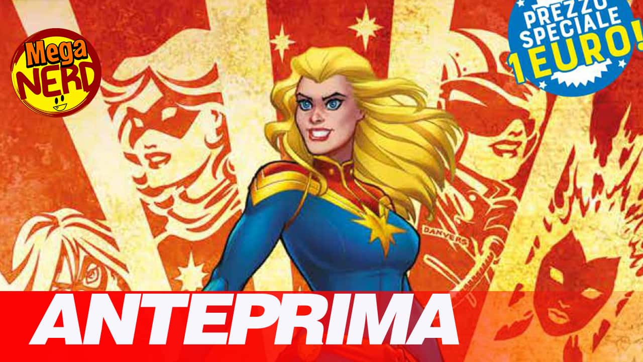 anteprima captain marvel panini comics