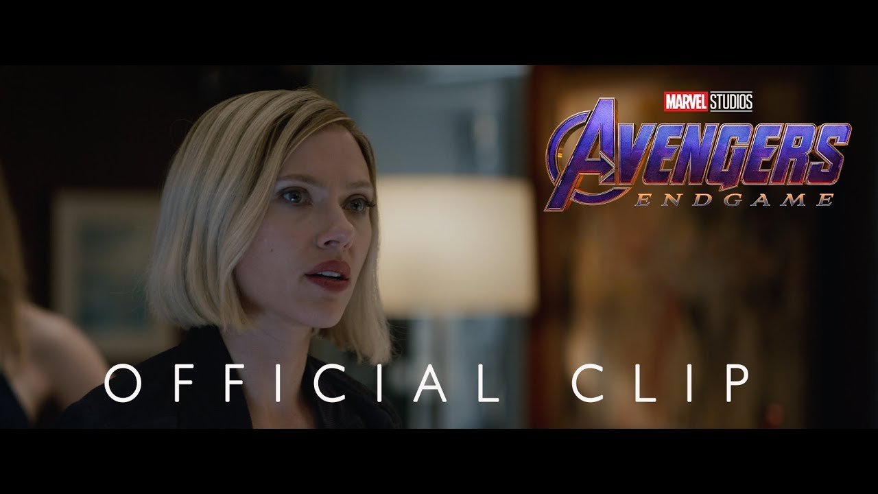 avengers endgame new clip