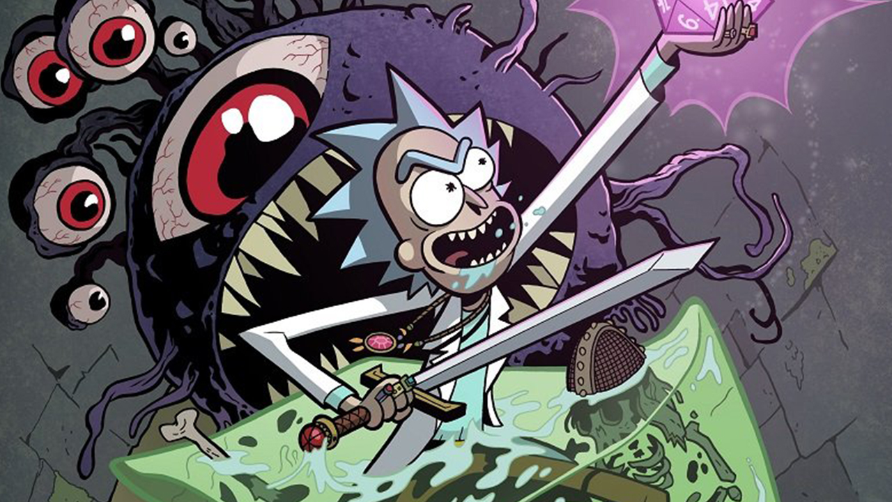 cover rick and morty panini comics