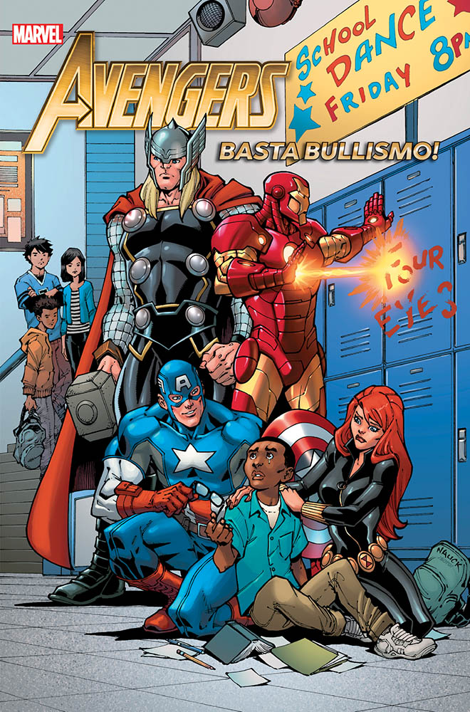 avengers basta bullismo cover