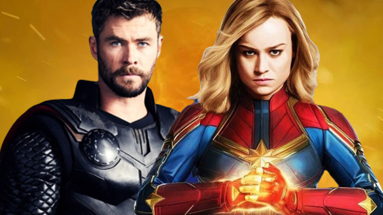 Captain Marvel VS Thor