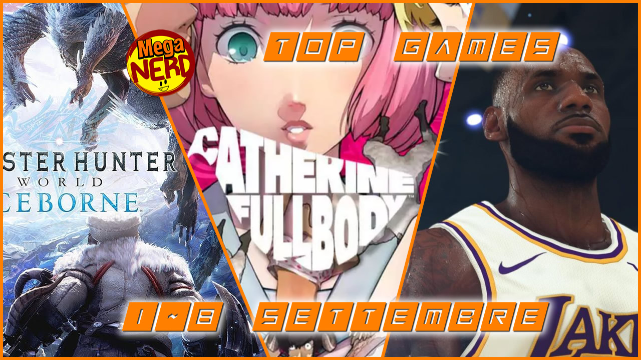 Top Games 1-8 Settembre