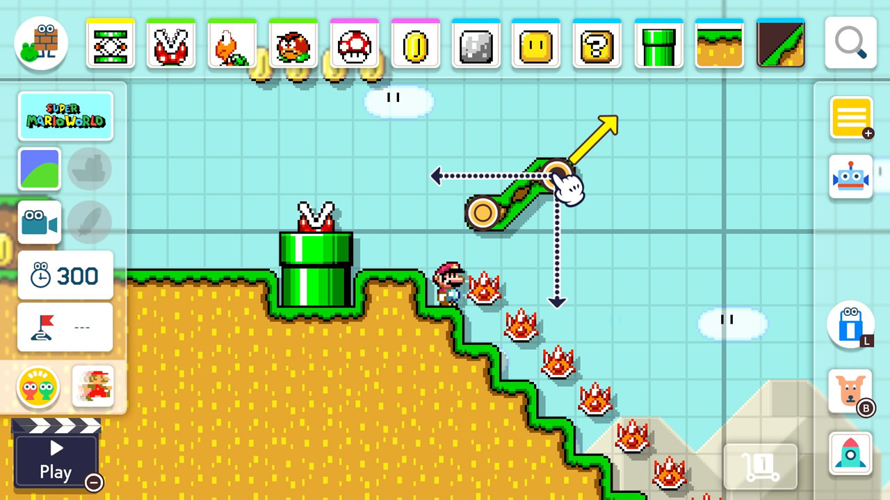 Super Mario Maker 2 integra il Cooperativo