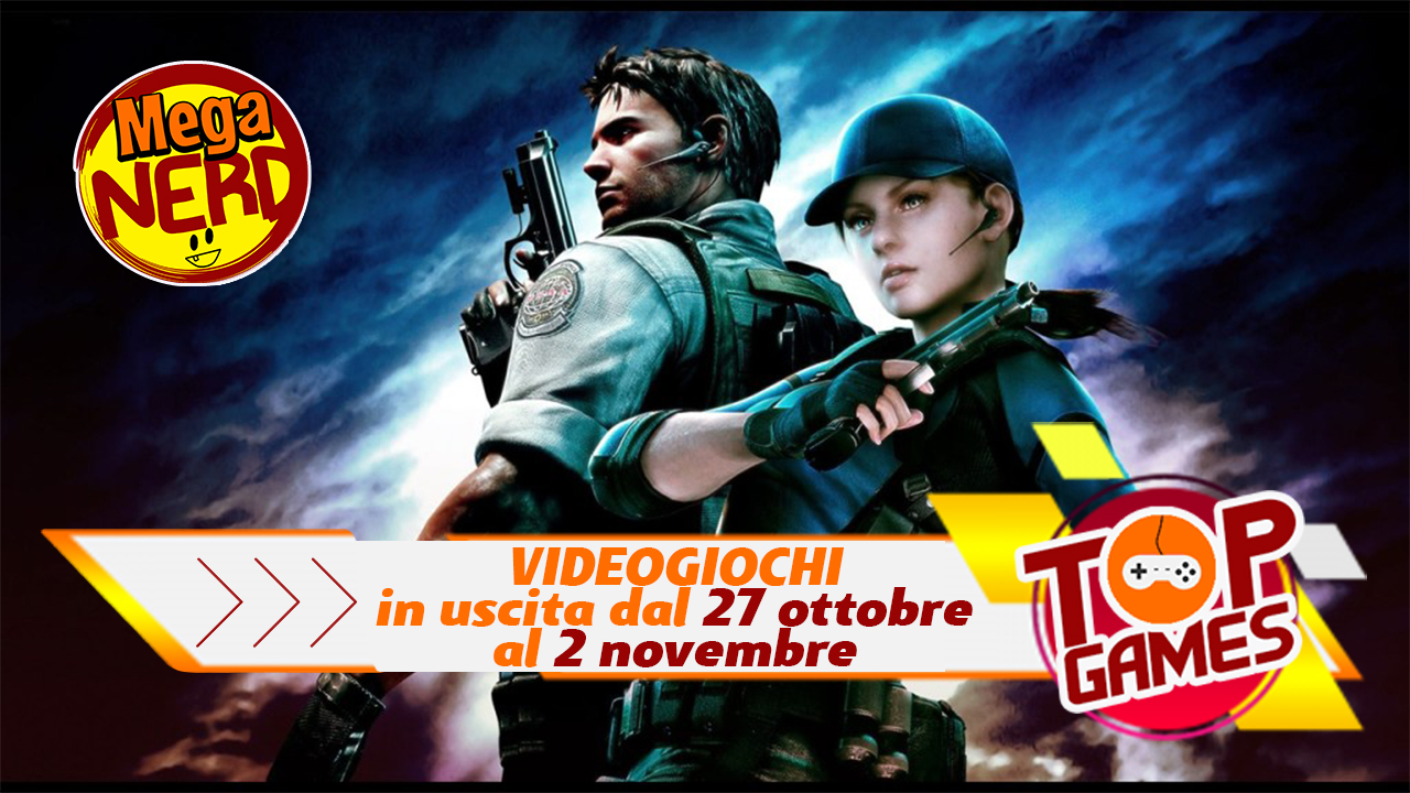 TOP Videogiochi in uscita questa settimana 27 Ottobre - 2 Novembre