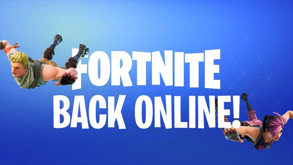 fortnite is back