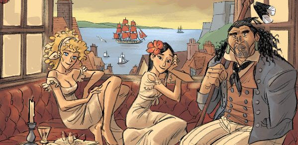 Le Ragazze del Pillar - Anteprima del nuovo fumetto di Radice e Turconi