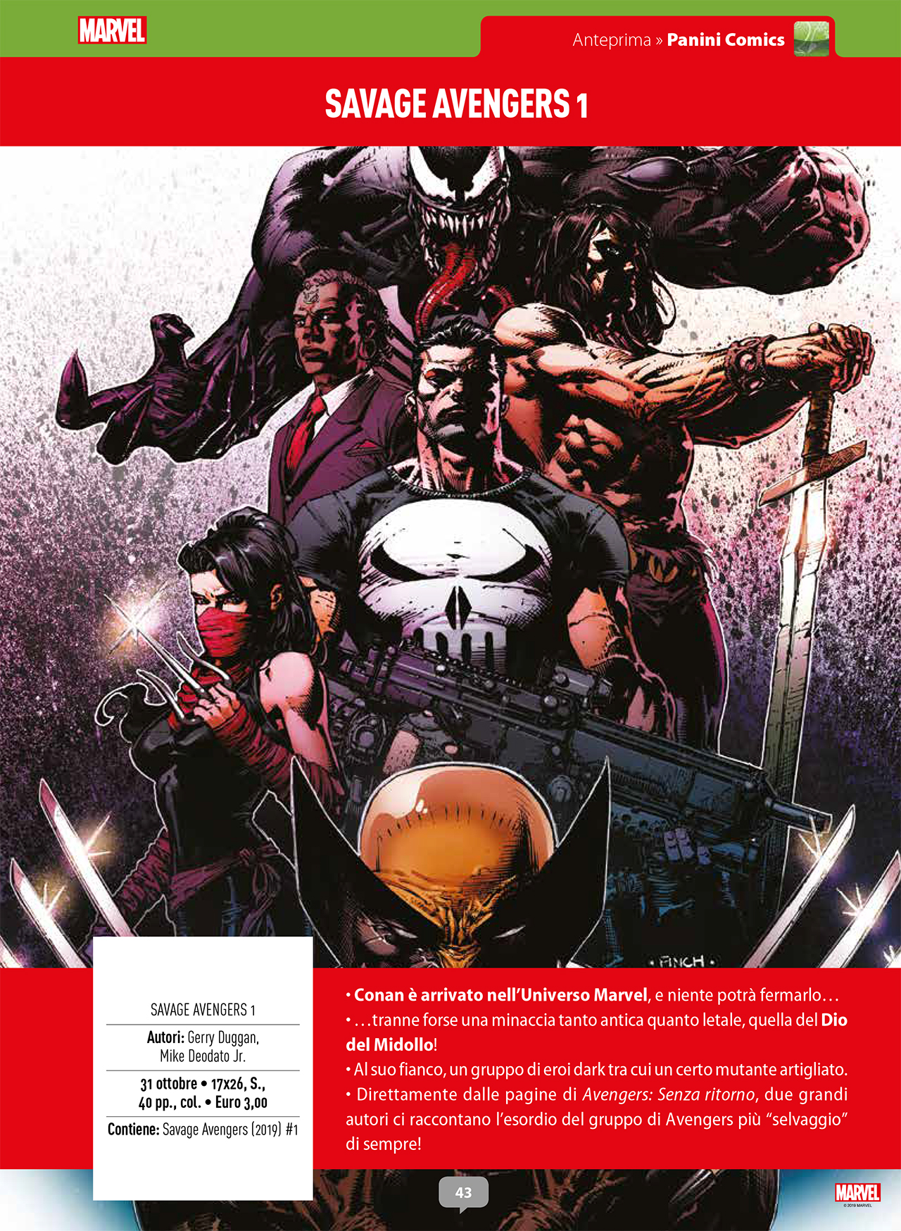 savage avengers 1