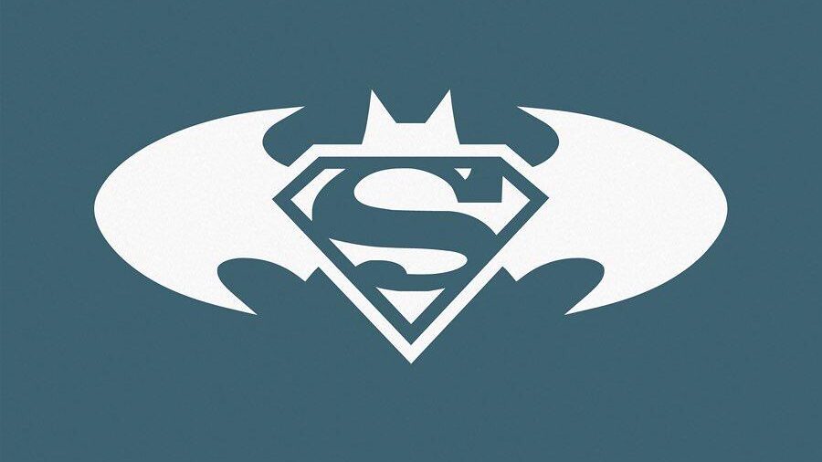 superman batman logo