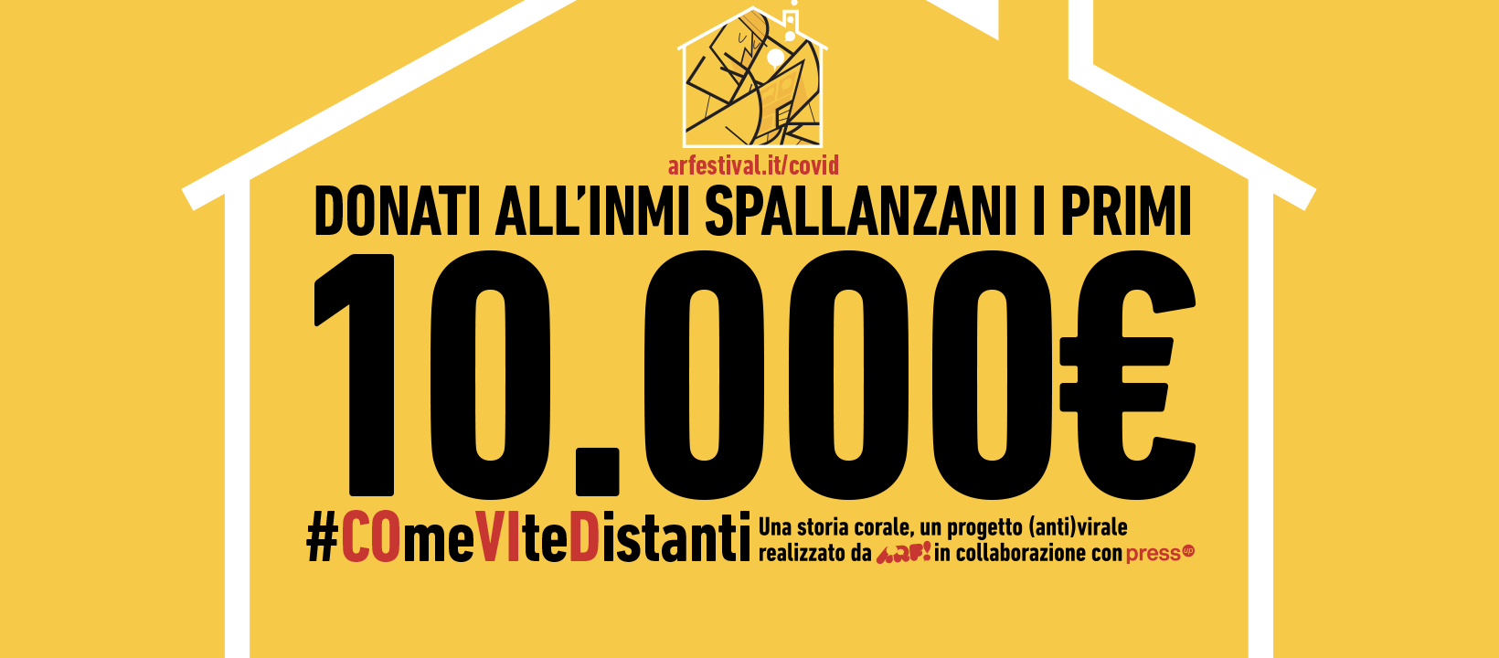 ARF! dona 10.000 Euro allo Spallanzani di Roma