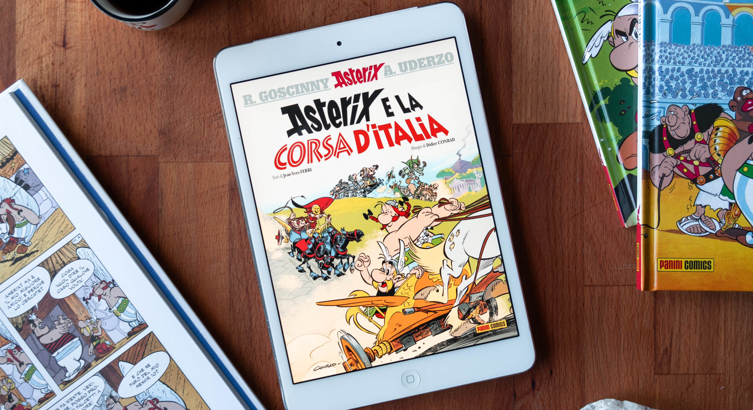 Panini pubblica l'intero catalogo di Asterix in digitale, scontato