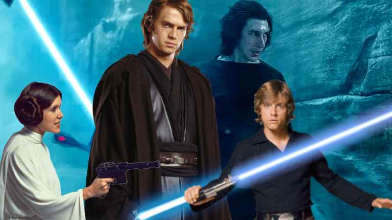 Famiglia Skywalker - photo credit: web