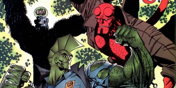 Hellboy e Savage Dragon - photo credit: web