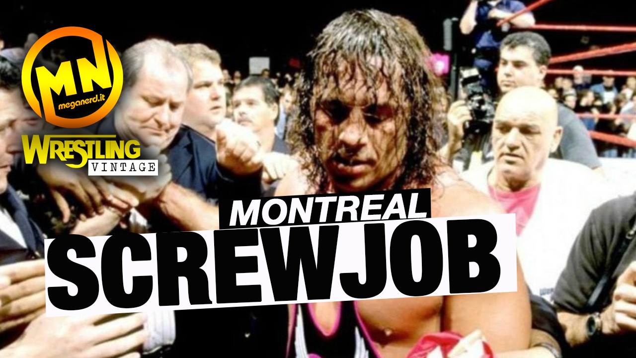 copertina wrestling vintage montreal screwjob