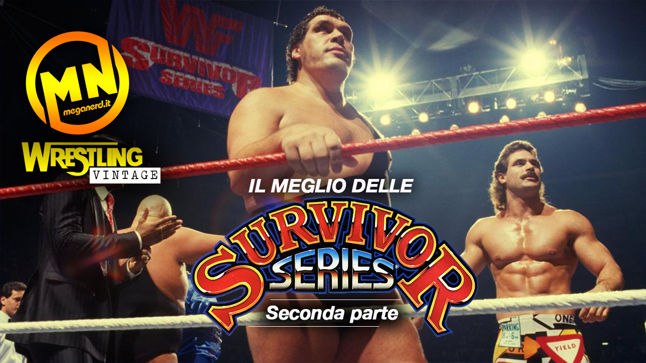 copertina wrestling vintage survivor series 2
