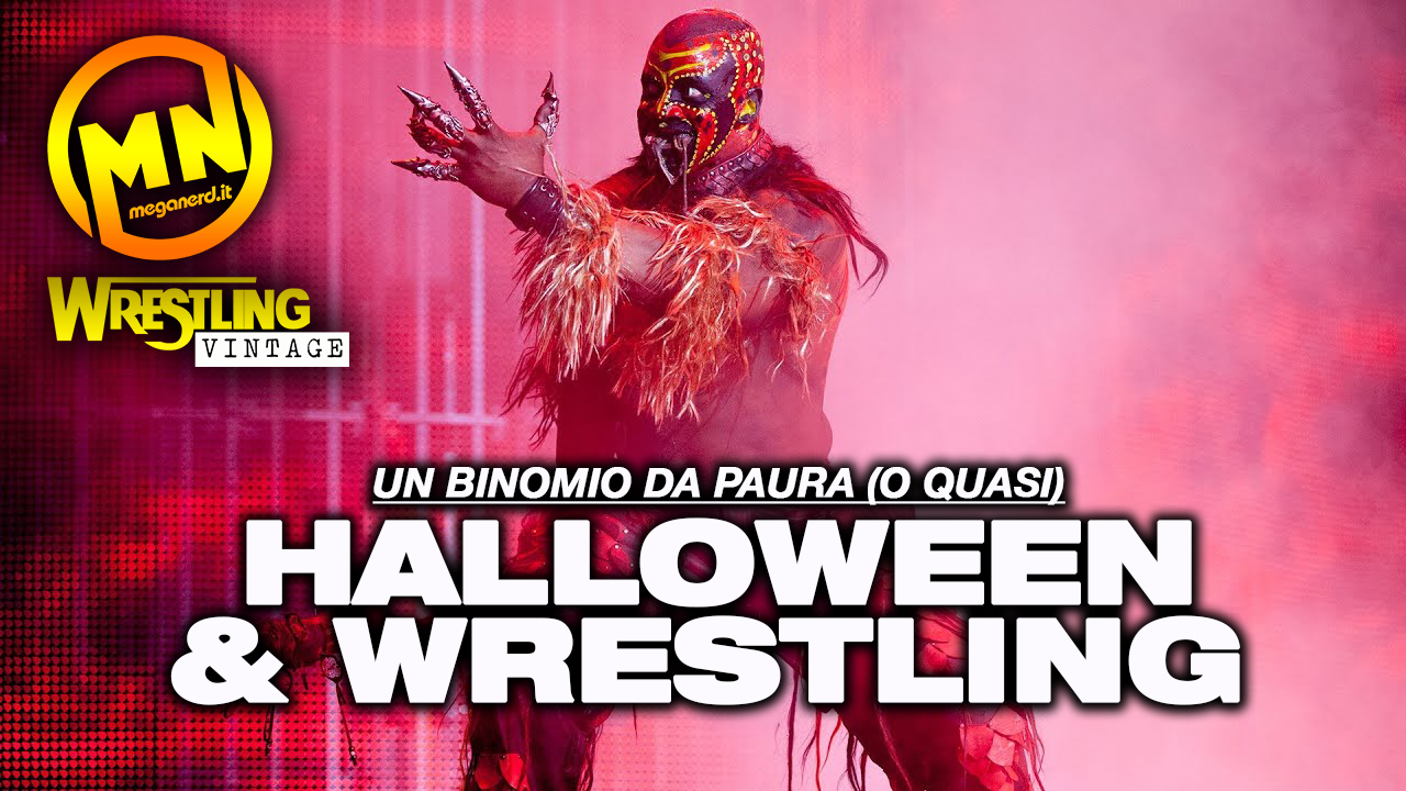wrestling vintage halloween
