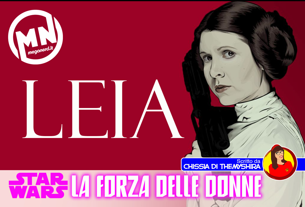 copertina star wars lato rosa leia