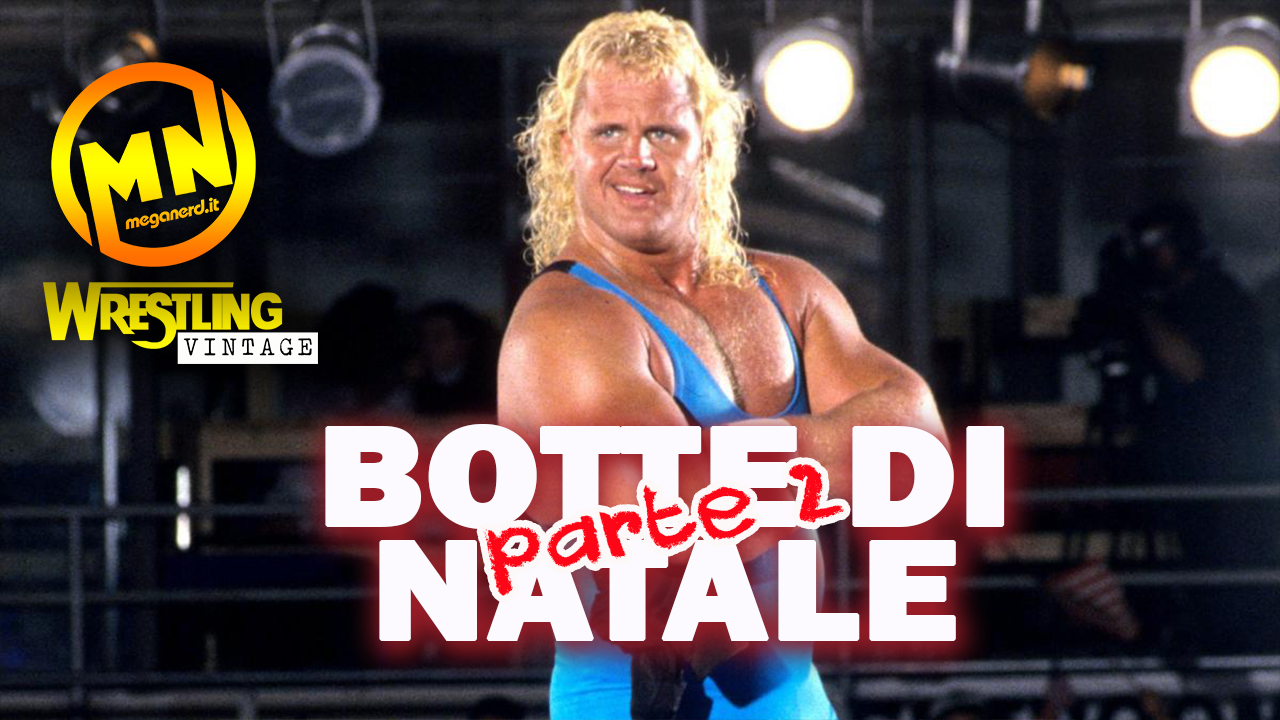 copertina wrestling vintage botte di natale 2