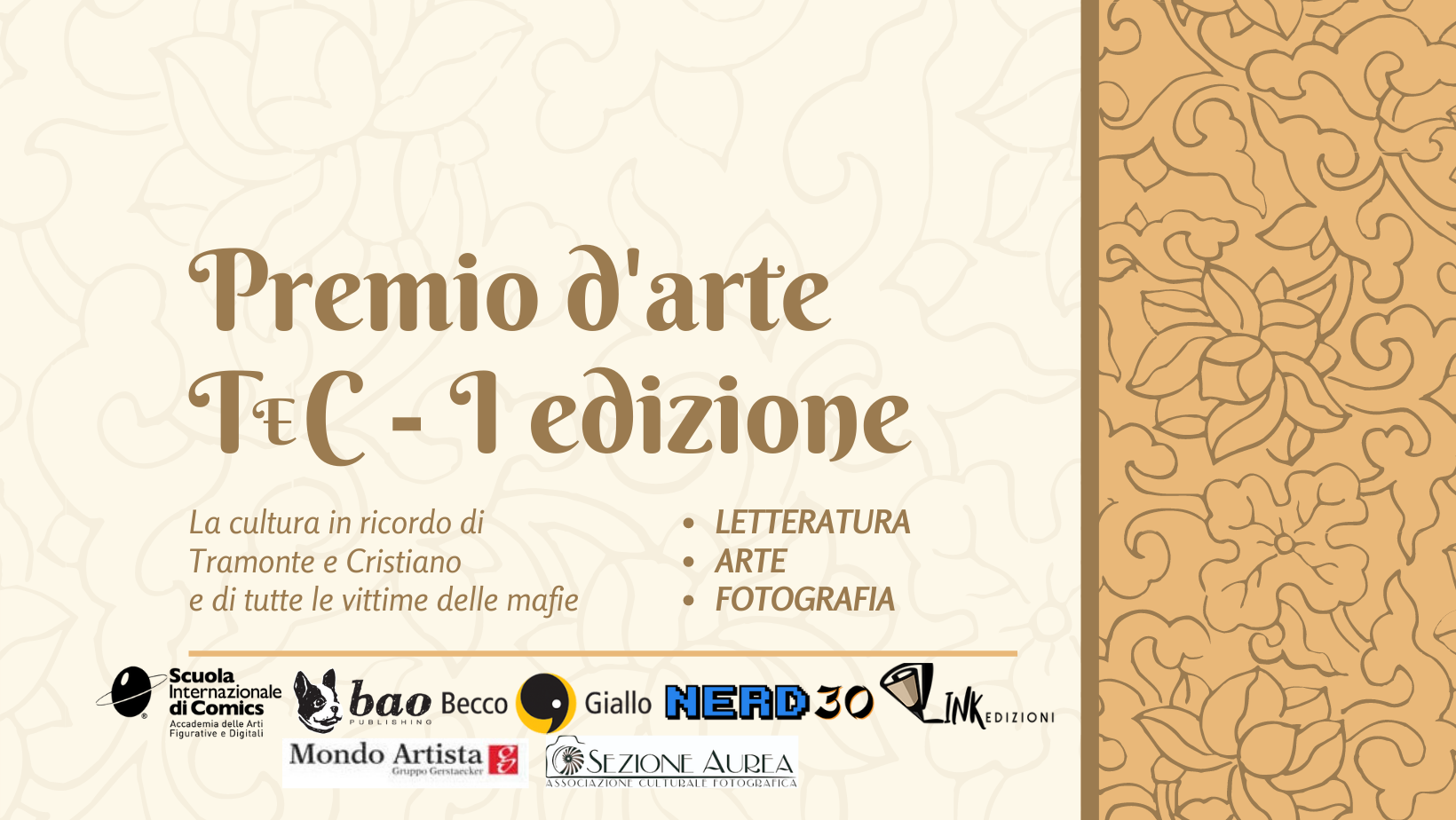 copertina premio arte