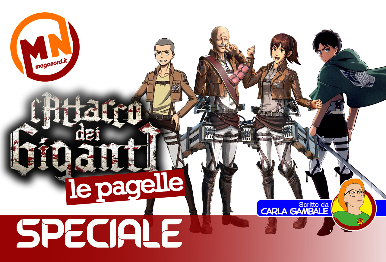 speciale l'attacco dei giganti le pagelle
