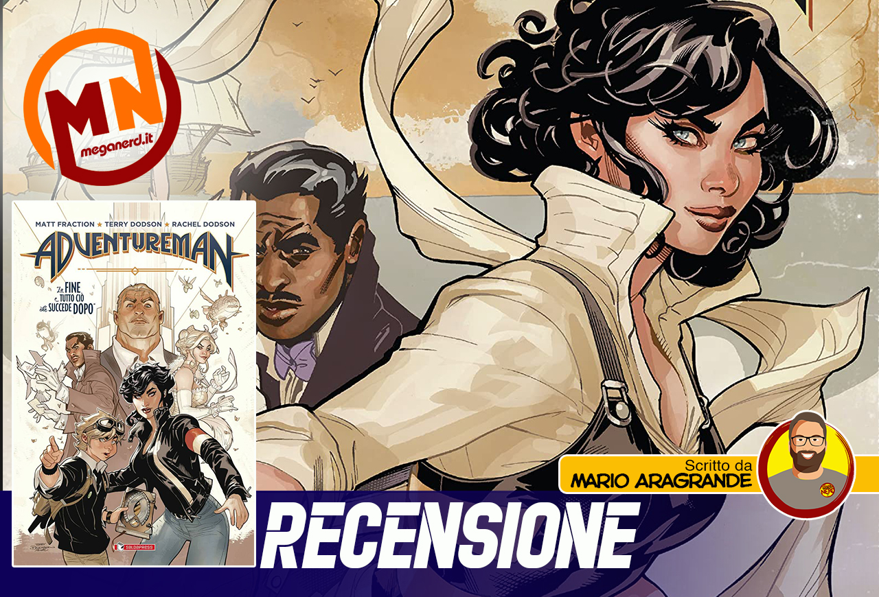 Adventureman - Com'è la nuova serie di Matt Fraction con Terry e Rachel Dodson