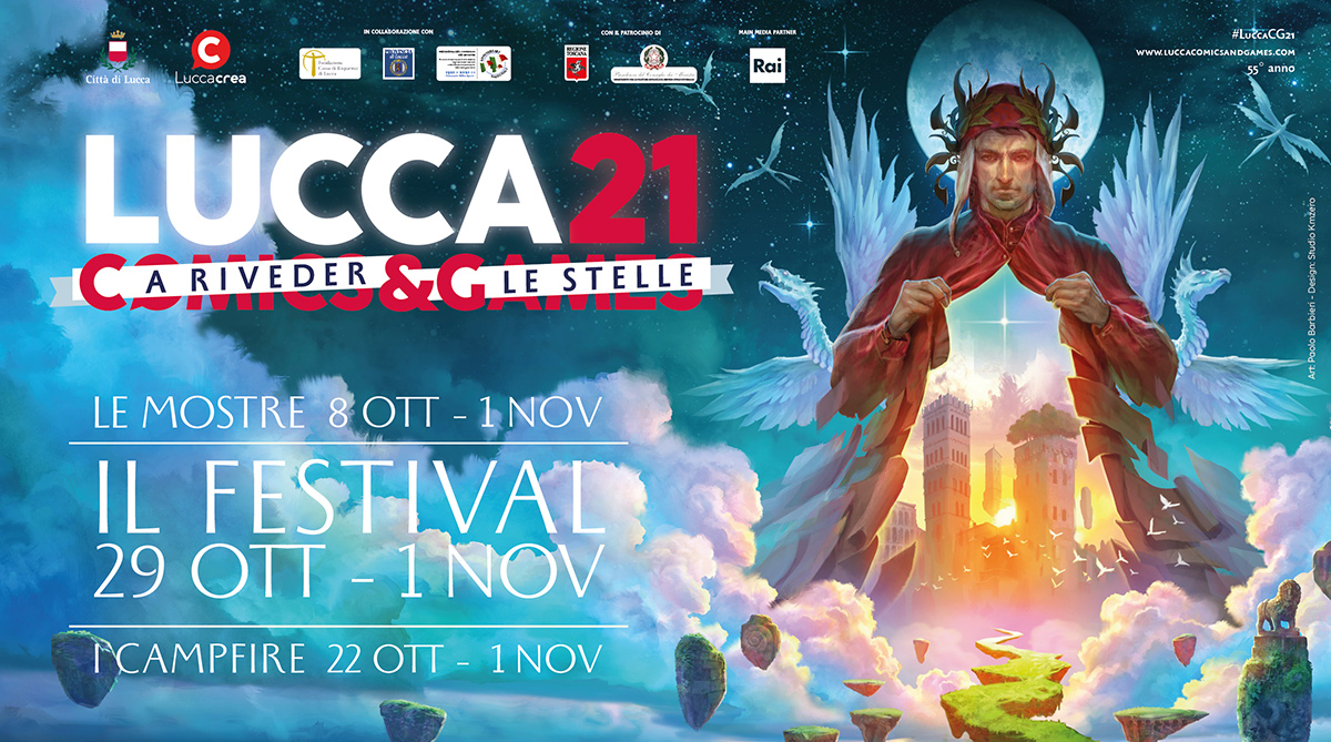 Lucca Comics & Games 2021 - Altri 10.000 ingressi complessivi nei 4 giorni