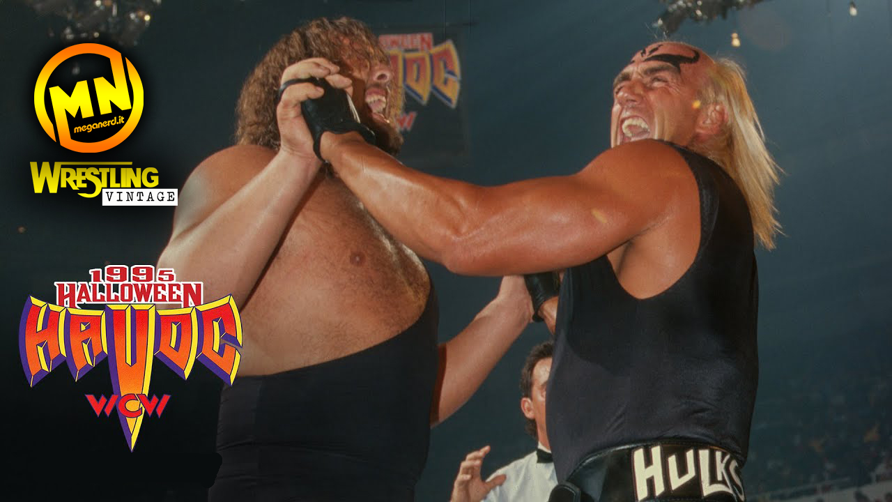 copertina wrestling vintage halloween havoc