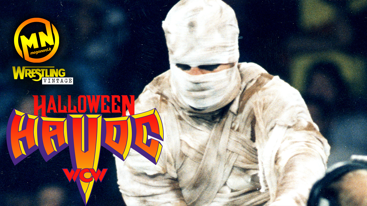 copertina wrestling vintage halloween havoc 2