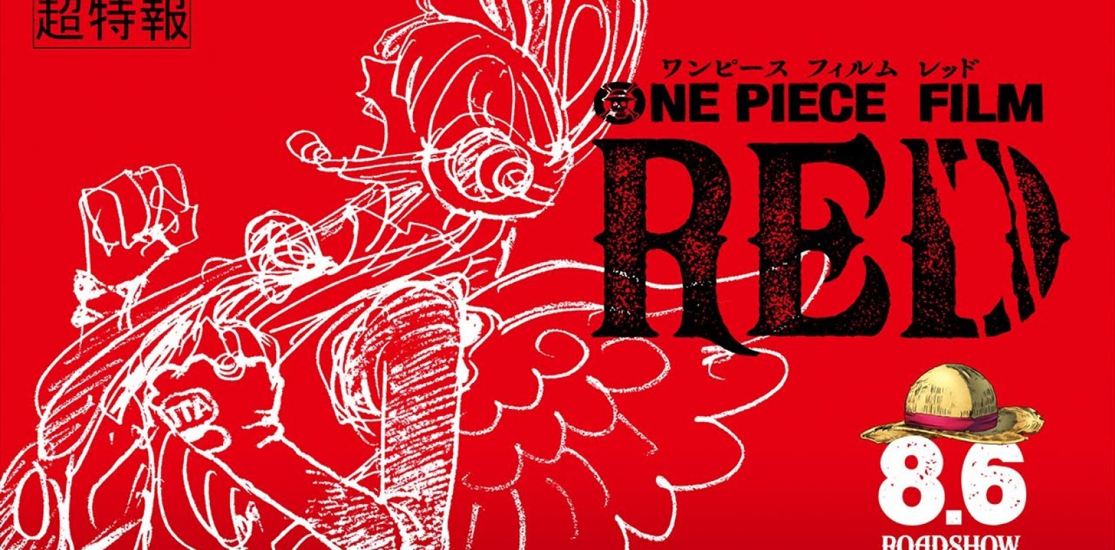 One Piece Film Red - Annunciato il film con un teaser trailer