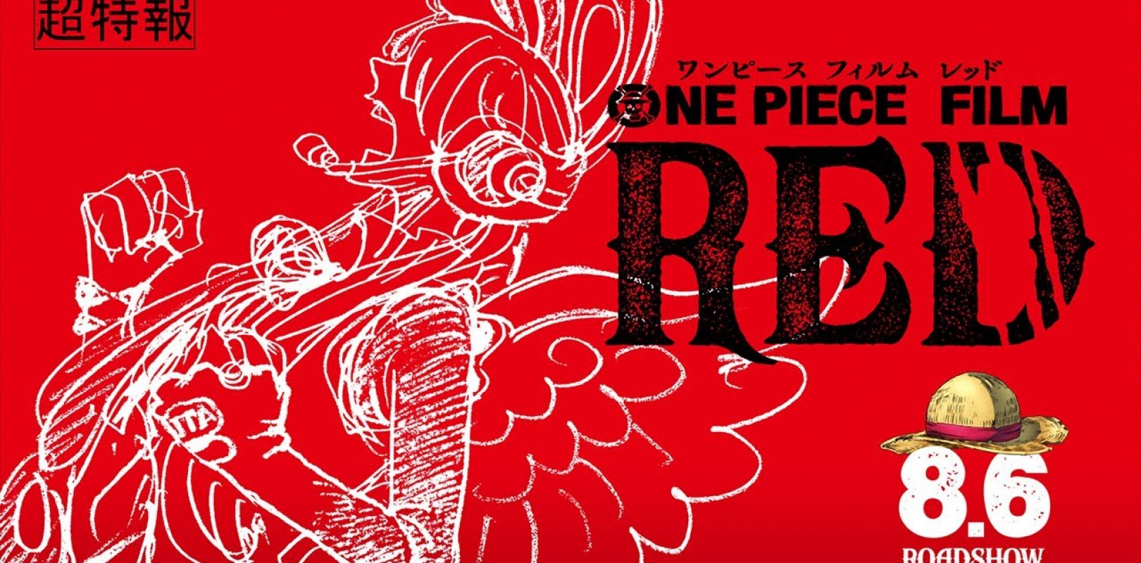 One Piece Film Red - Annunciato il film con un teaser trailer