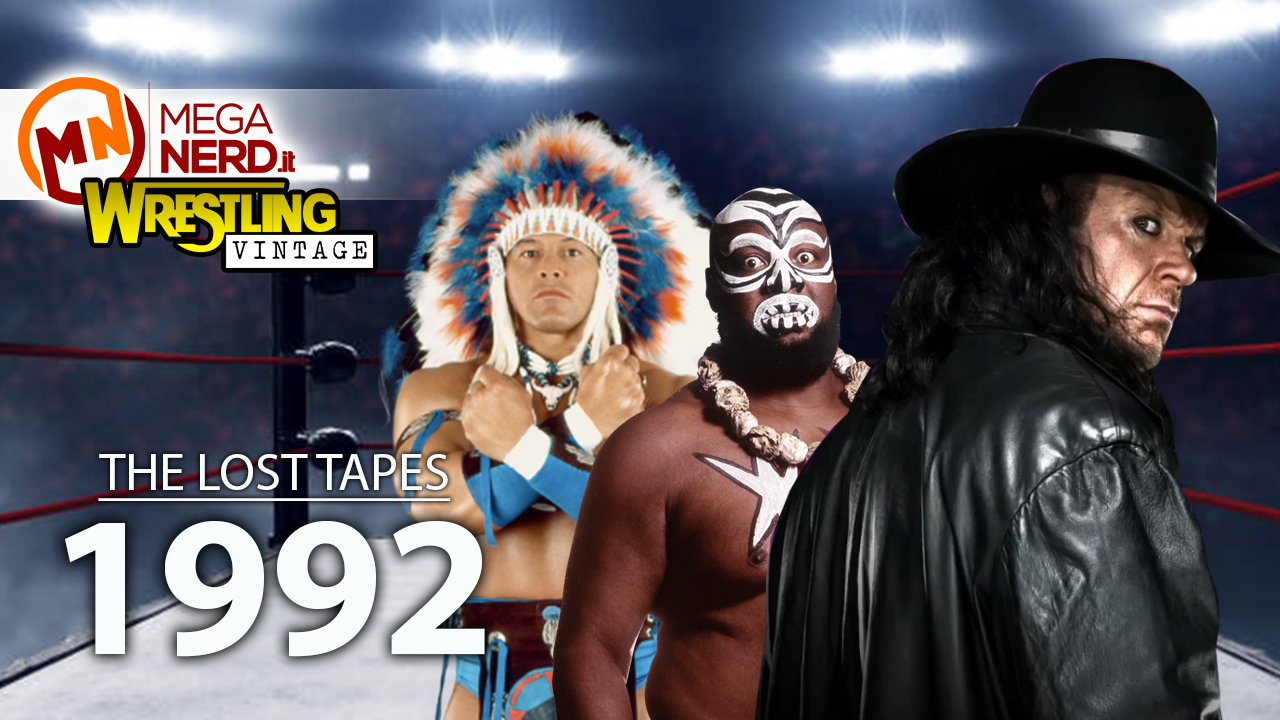 copertina wrestling vintage lost tapes 1992