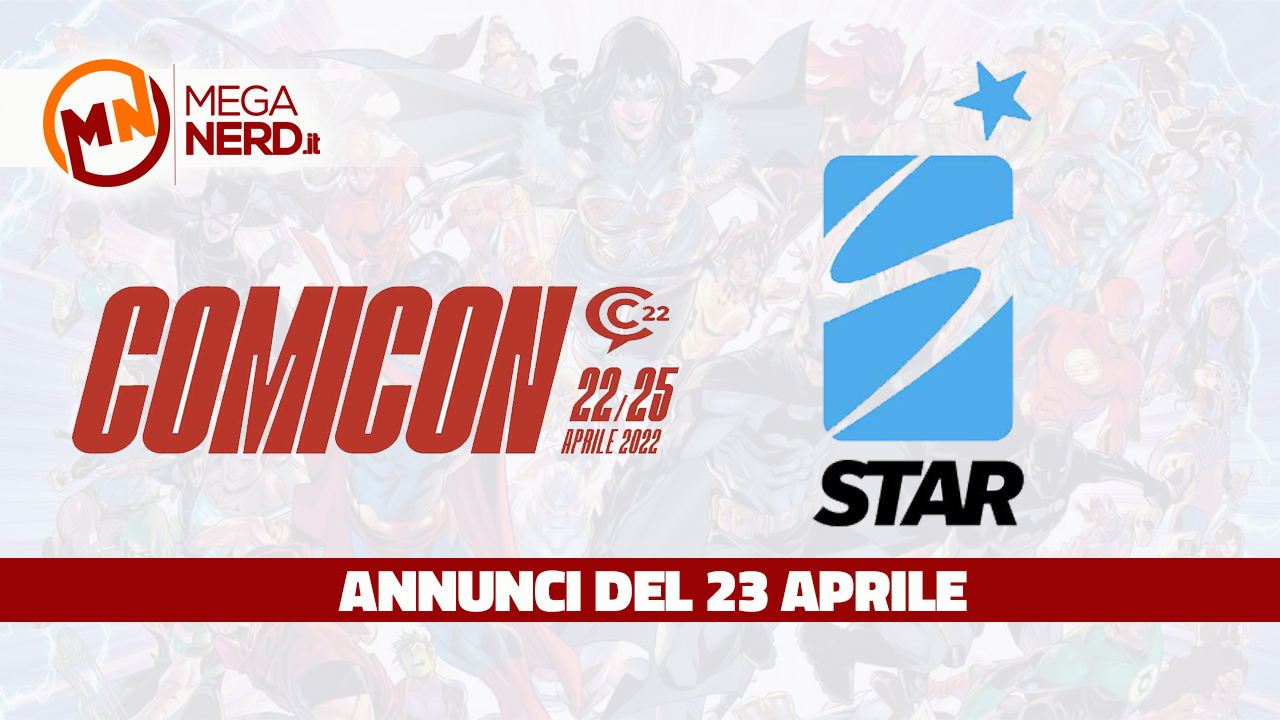 Comicon 2022 - Star Comics annuncia 4 novità