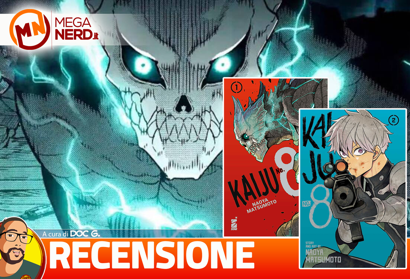 Kaiju No. 8 vol. 1 e 2 - Recensione del nuovo fenomeno manga