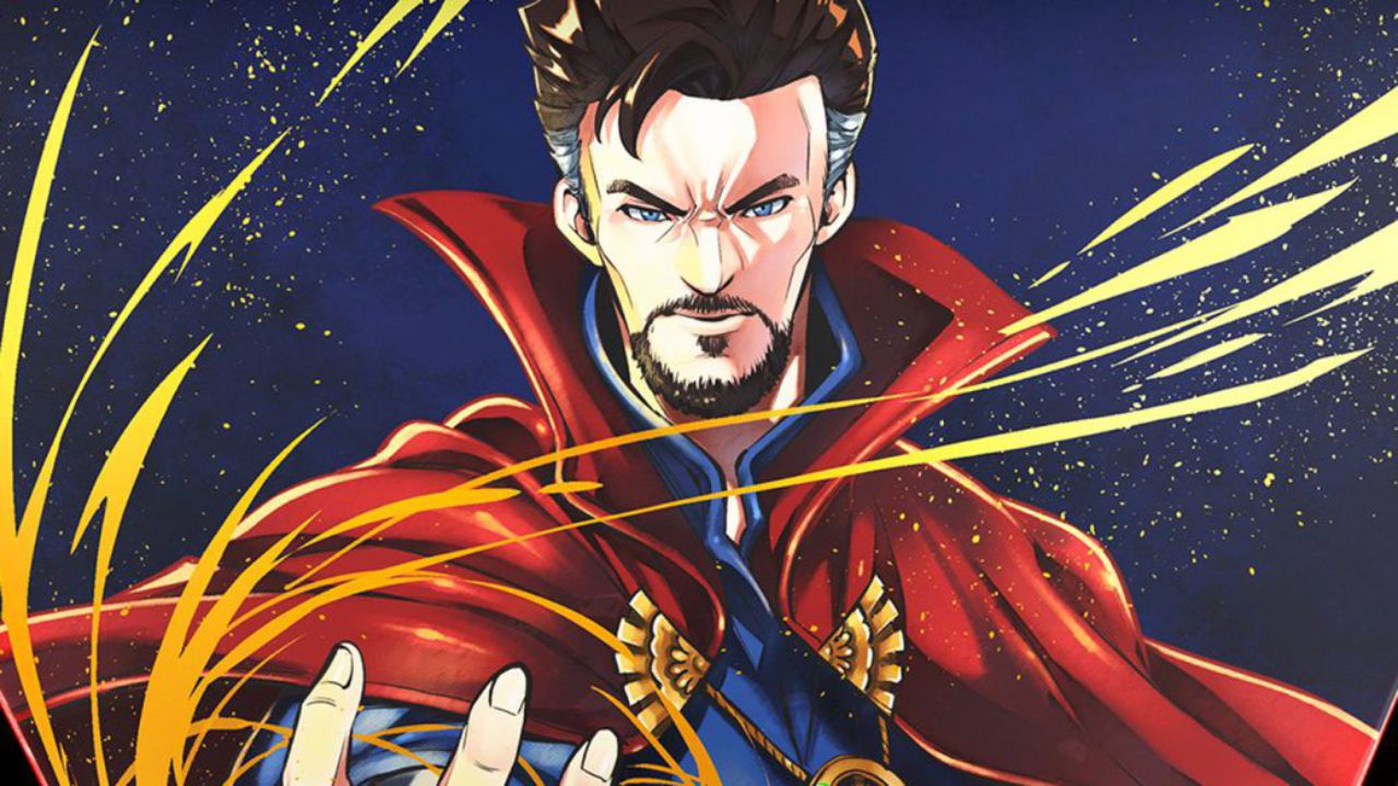 Doctor Strange nel Multiverso della Follia - Il poster giapponese firmato da tre celebri mangaka
