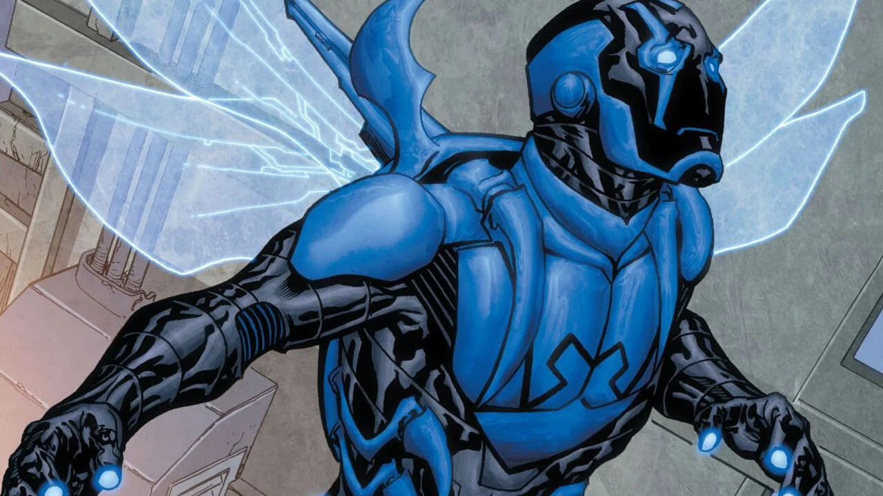 Blue Beetle - Le prime foto del protagonista dal set