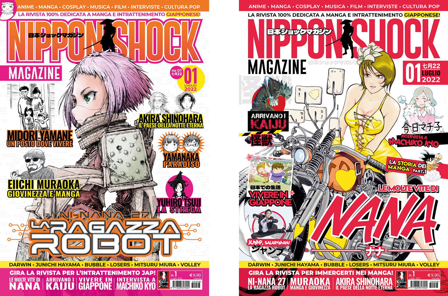 Nippon Shock Magazine - Arriva il mensile d'informazione dedicato a manga e intrattenimento made in Japan