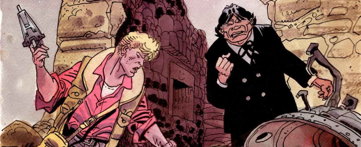 Martin Mystère - Castelli omaggia la storia del fumetto in Martin in Comicsland