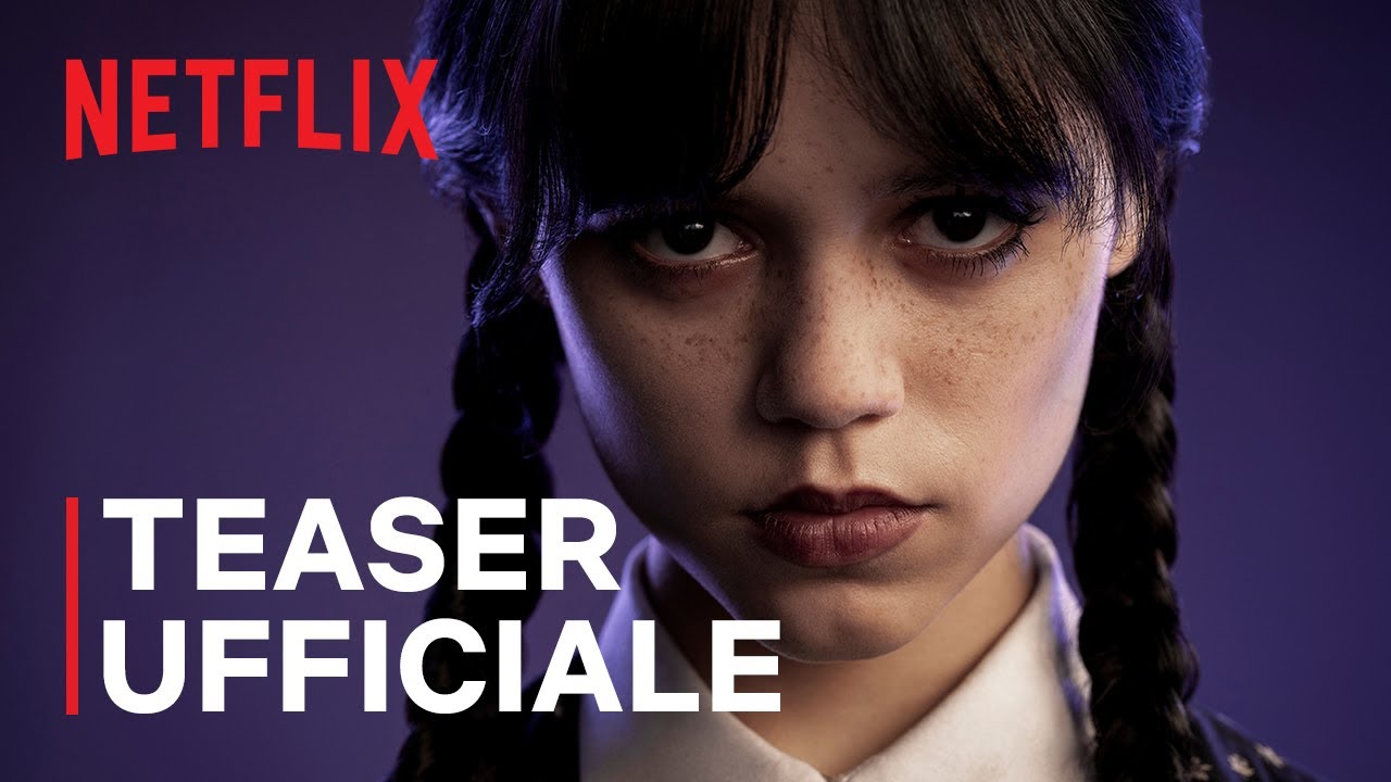 mercoledì addams netflix