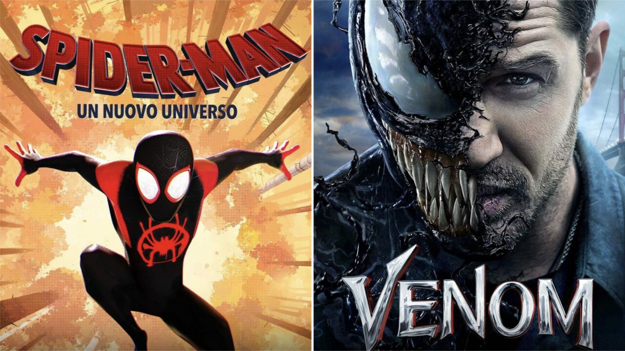 spider-man un nuovo universo e venom